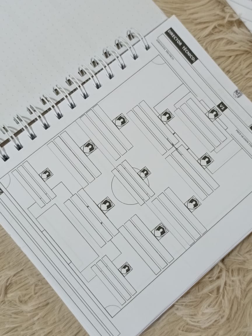 CUADERNO DEPORTIVO PARA DIRECTOR TÉCNICO 2