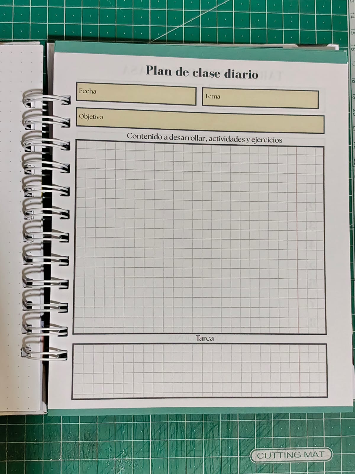 AGENDA DE TAREAS – DOCENTE