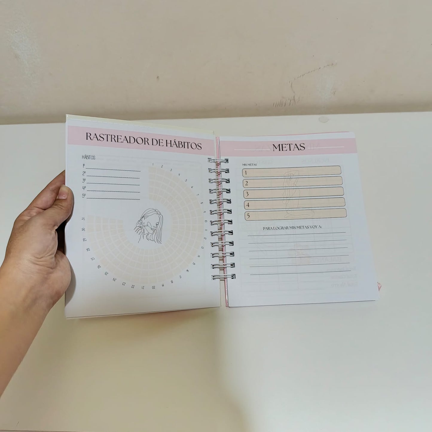 PLANNER  DAMA MINIMALISTA