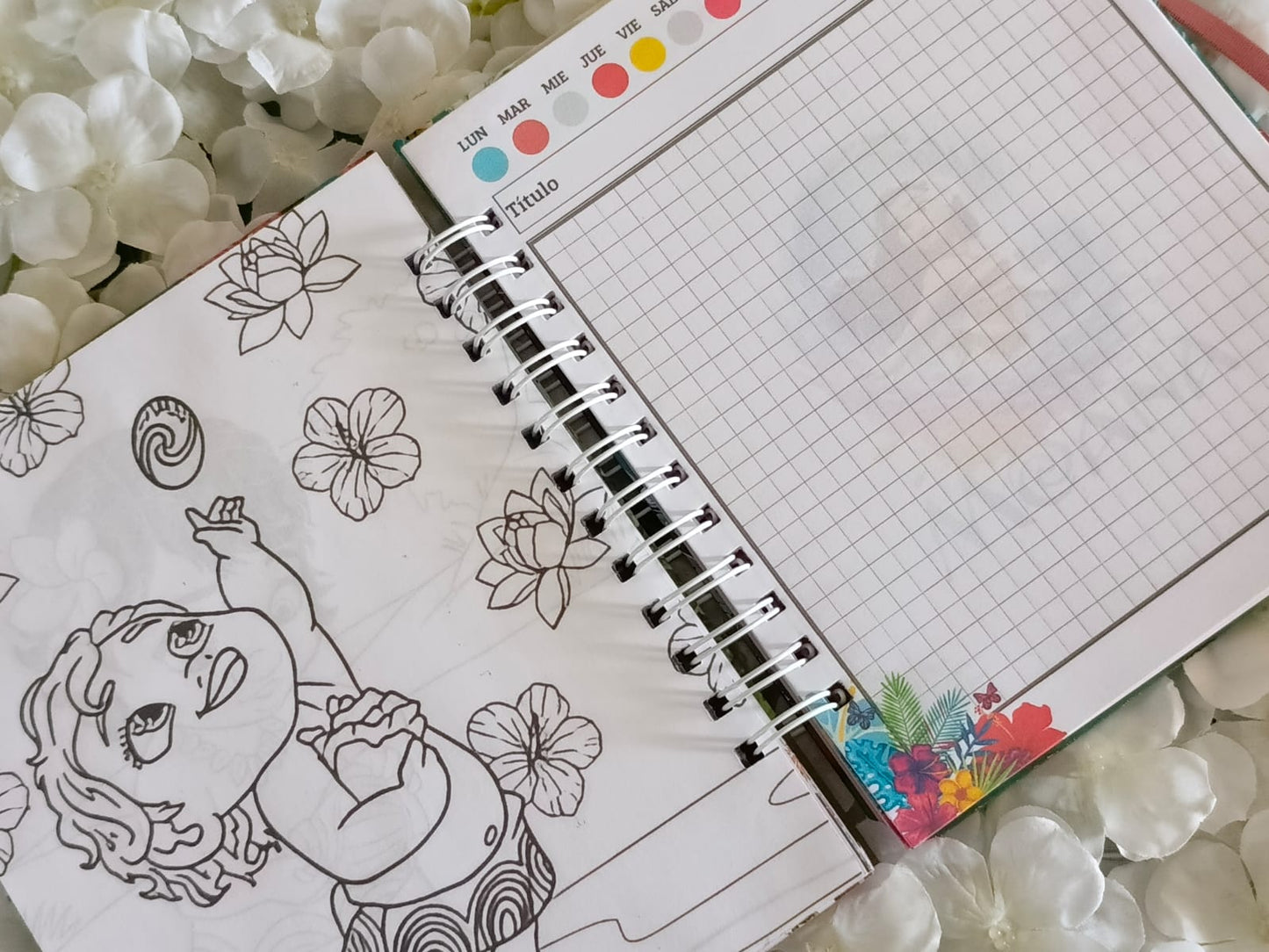 CUADERNO INFANTIL MOANA – AVENTURA EN CADA PÁGINA