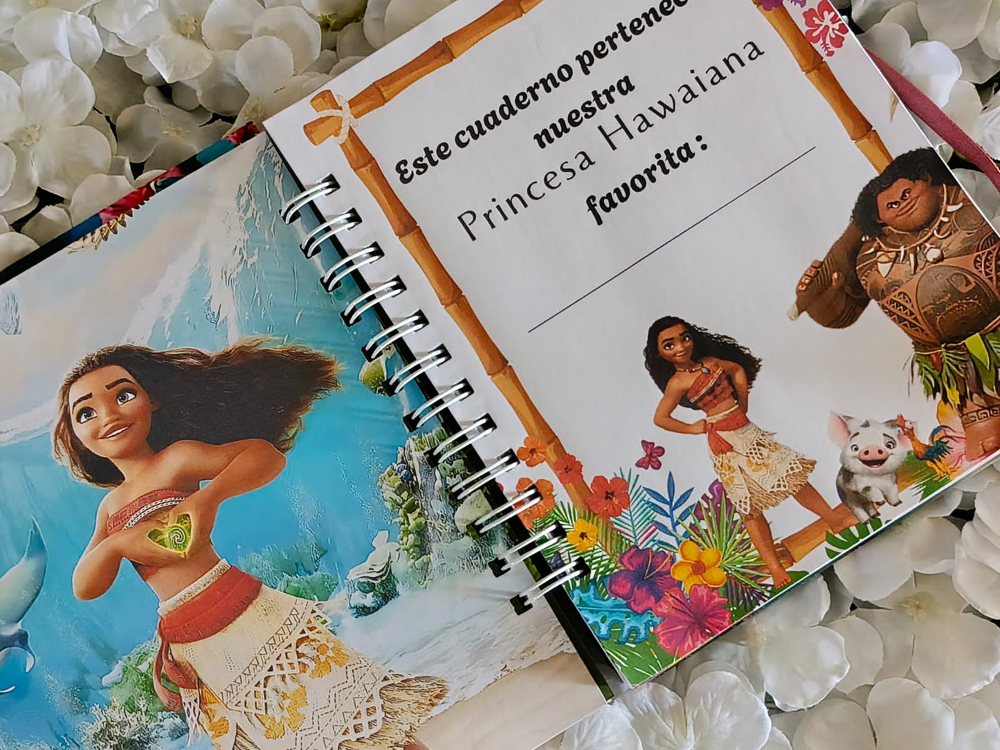 CUADERNO INFANTIL MOANA – AVENTURA EN CADA PÁGINA