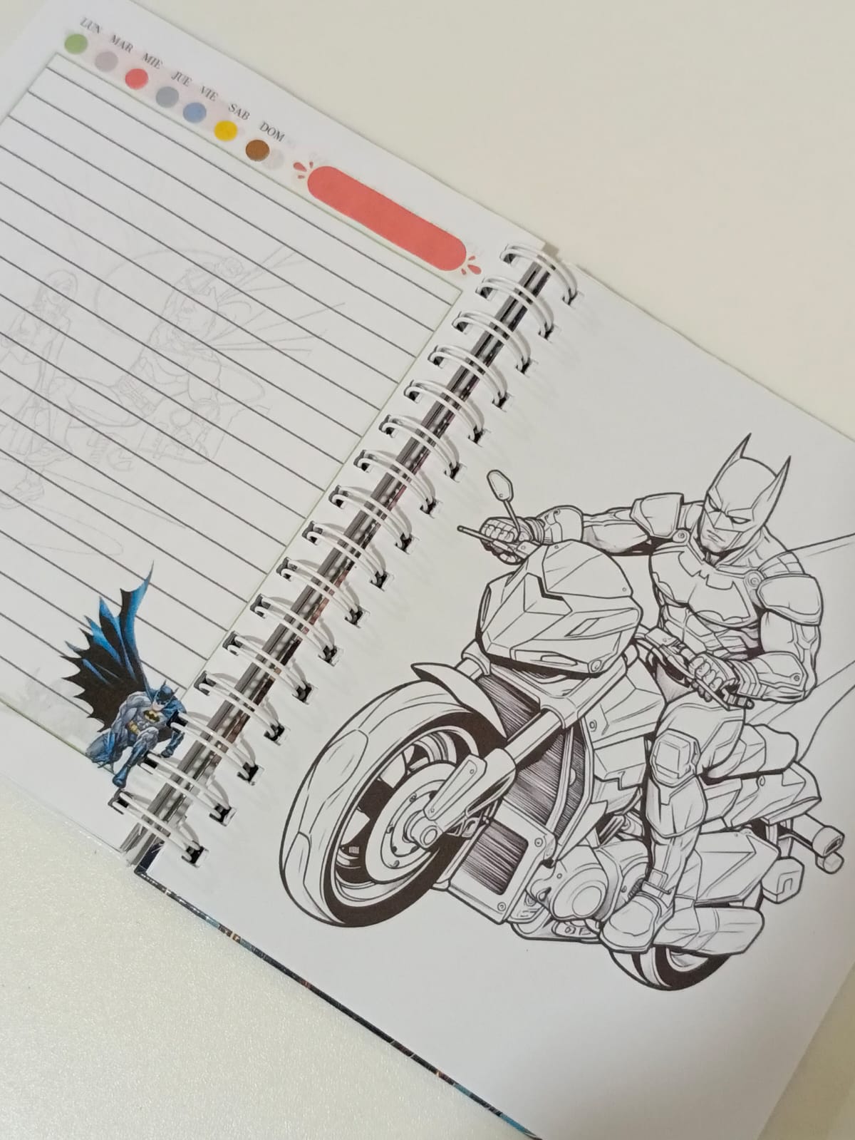 CUADERNO INFANTIL BATMAN