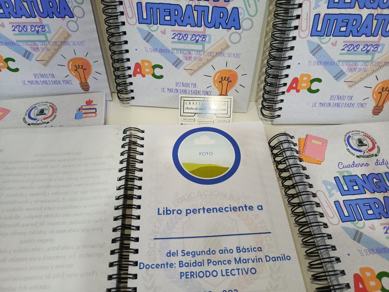 CUADERNO DIDÁCTICO DE DOCENTE
